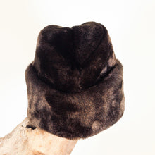 Load image into Gallery viewer, Vintage Faux Fur small Pinch Hat crafted by United Hatters Cap &amp; Millery WRKS
